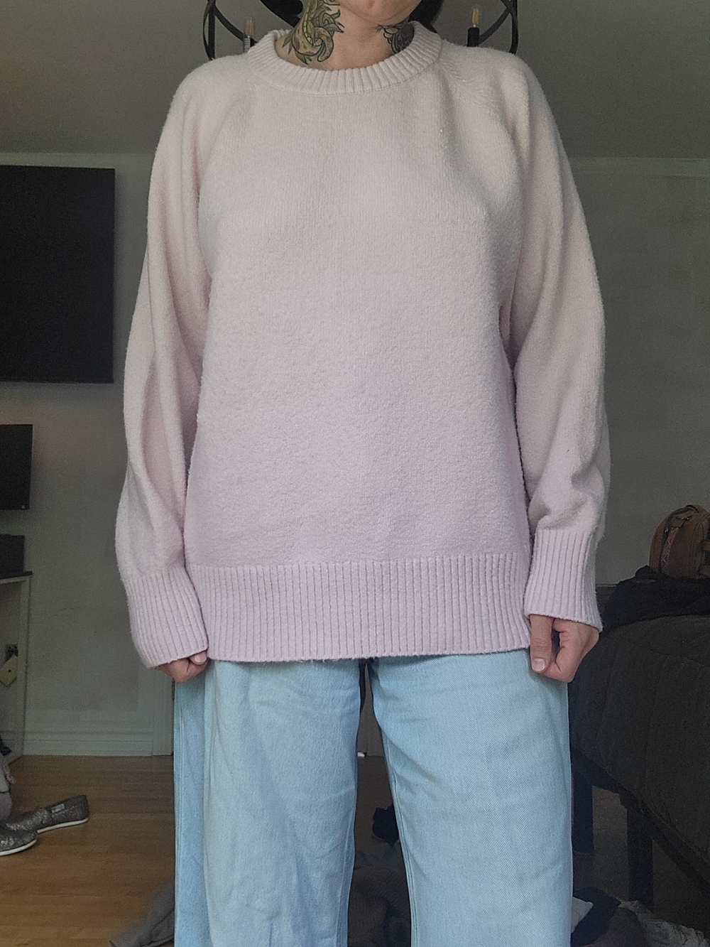 Large Pink Sweater